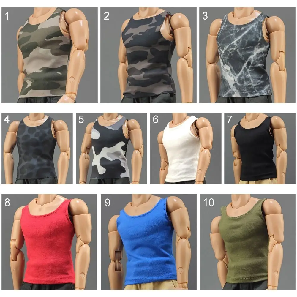 Camiseta sin mangas en diferentes ángulos