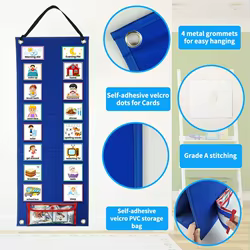 Horario visual infantil: tarjetas de rutina diaria para niños