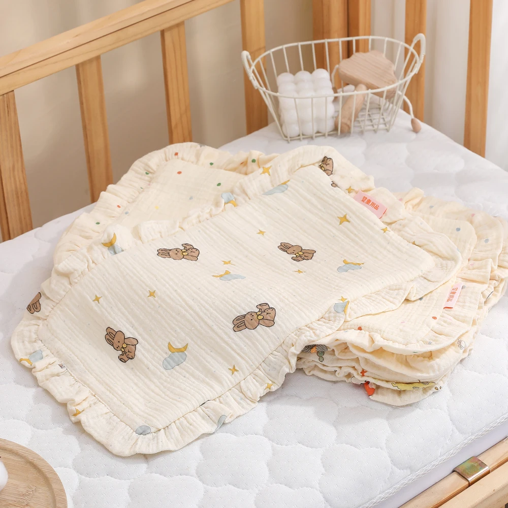 Almohada para siesta de recién nacido, algodón transpirable - imagen 4