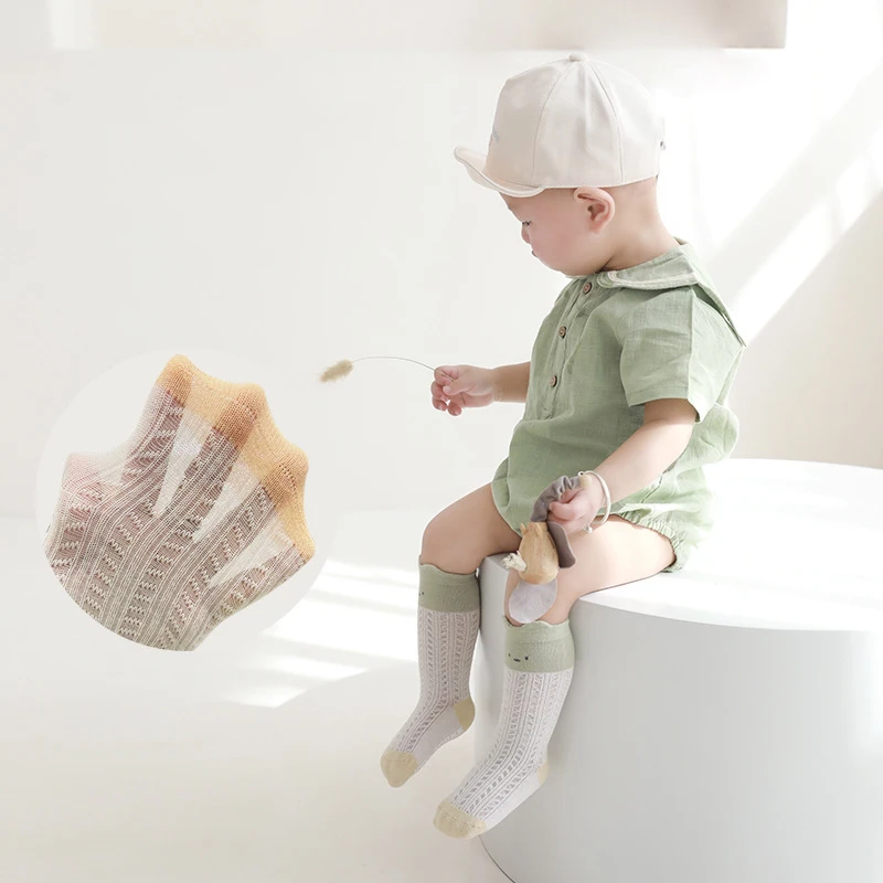 Calcetines largos acolchados para bebé – Sin costuras y puntera suave - imagen 3