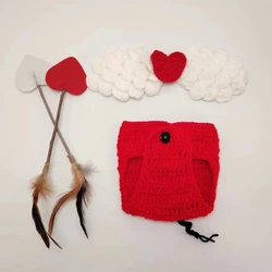 Conjunto gorro mameluco punto bebe - Sesion recien nacido 2024