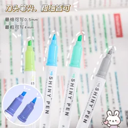 Resaltadores kawaii para niños – Marcadores escolares de colores