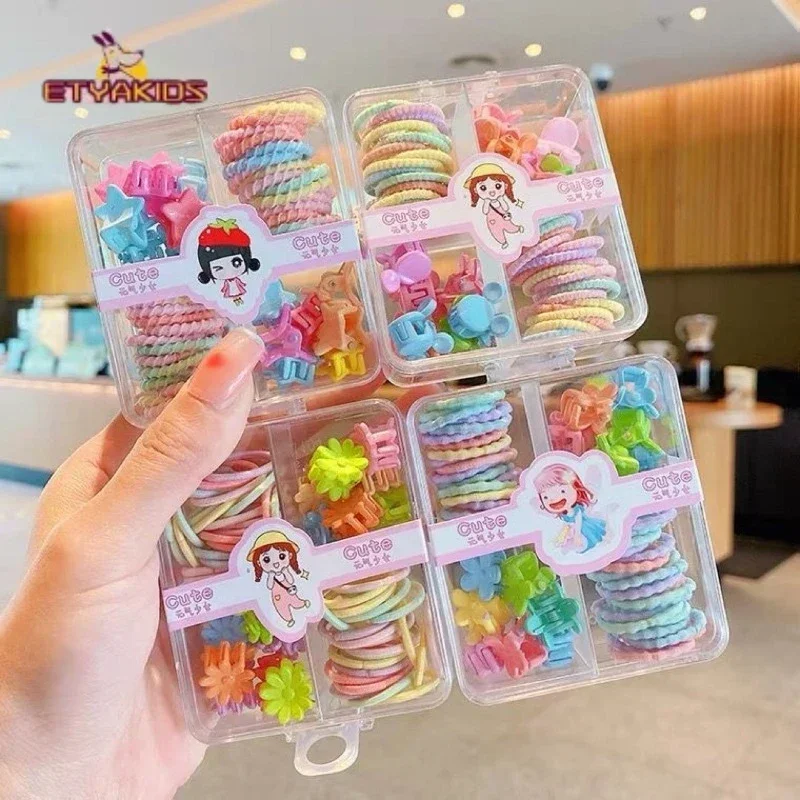 Pinzas y lazos elásticos para el pelo de niña – Pack - imagen 3