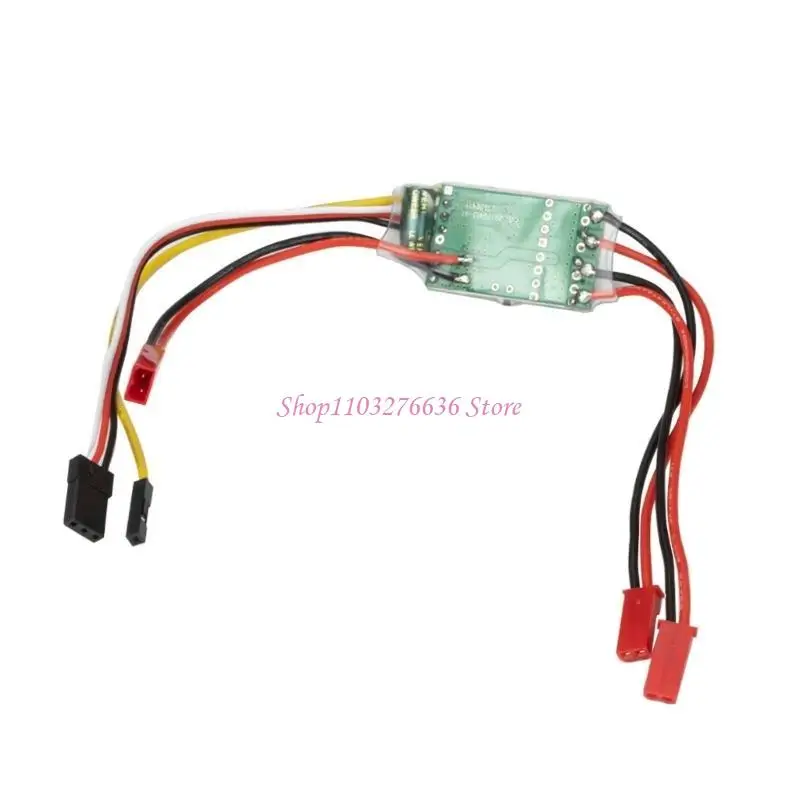 Controlador de velocidad ESC para coche RC cepillado doble vía - imagen 5
