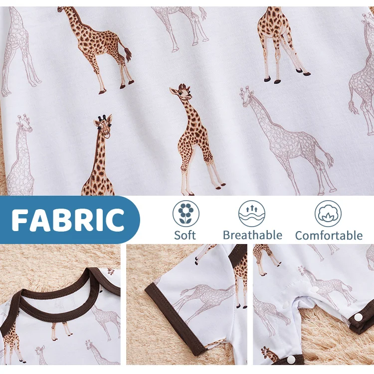 Traje de una pieza para 0 a 18 meses, estilo jirafa