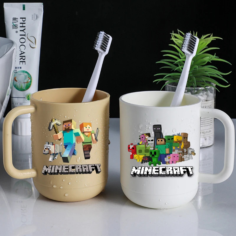 Vaso para cepillos de dientes Minercrafted con videojuegos, en viaje - imagen 4