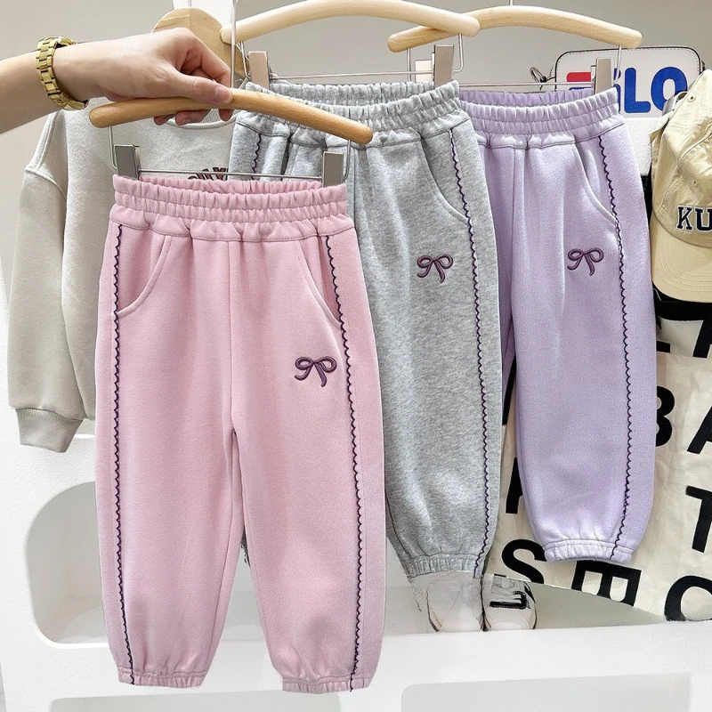 Pantalones infantiles con lazo XJYIYUANLC