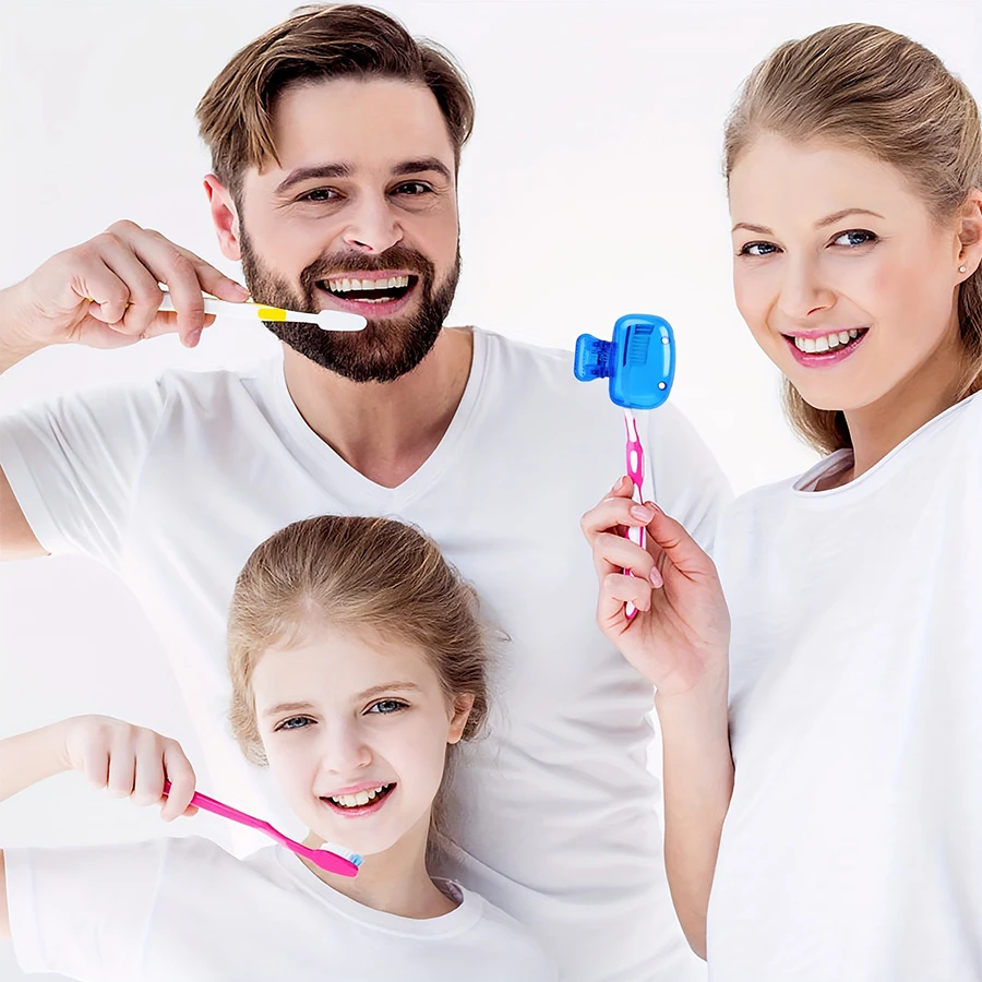 Estuche portátil para cepillos de dientes – clip protector de viaje - imagen 5