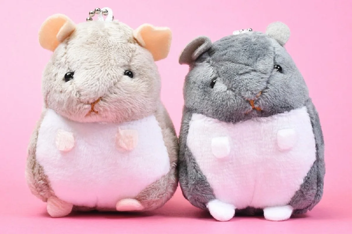 Hotline peluche Tenohira Chinchilla de felpa suave bola colgante - imagen 5