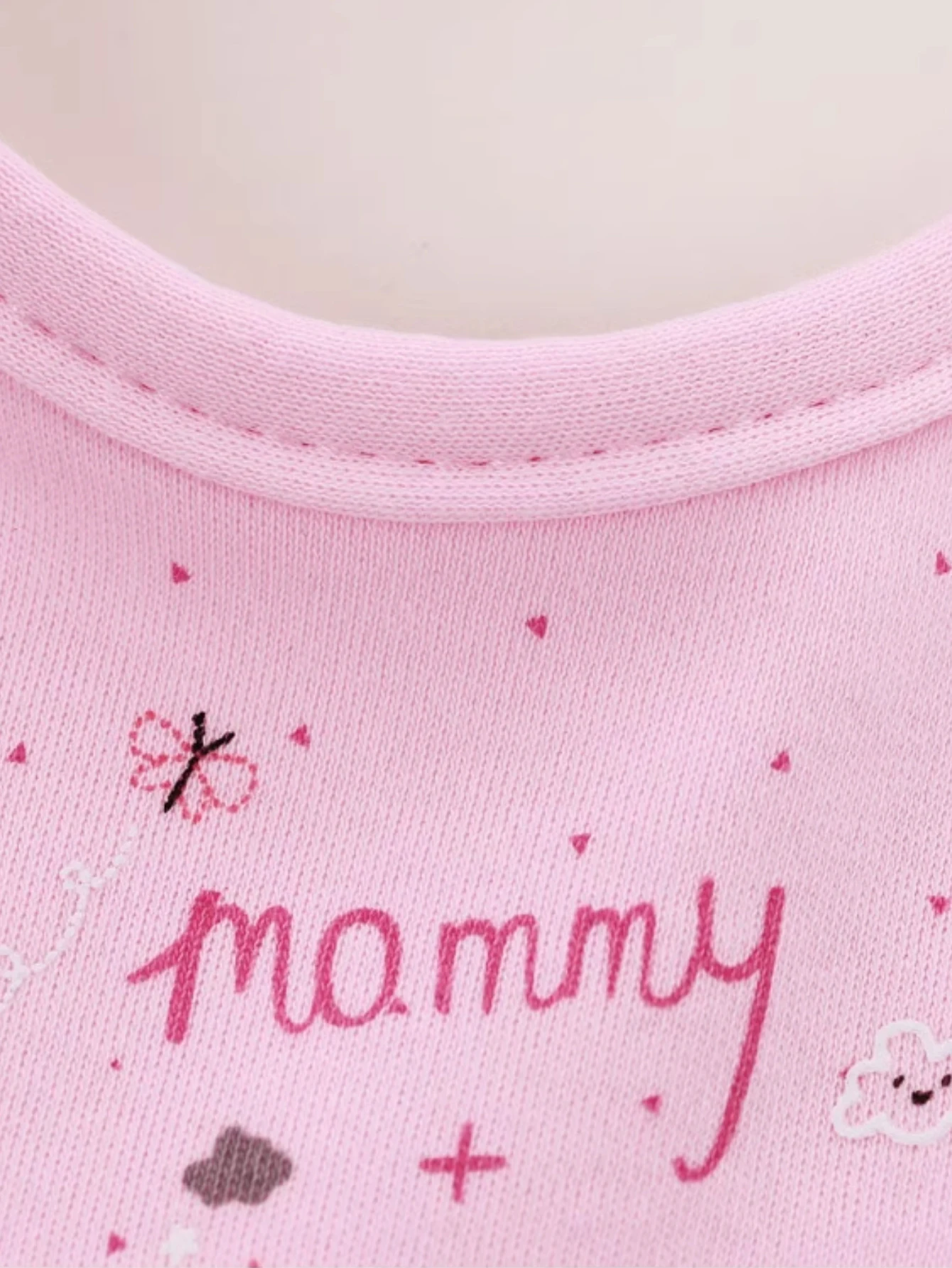 Bufanda de saliva para bebé con diseño de nubes