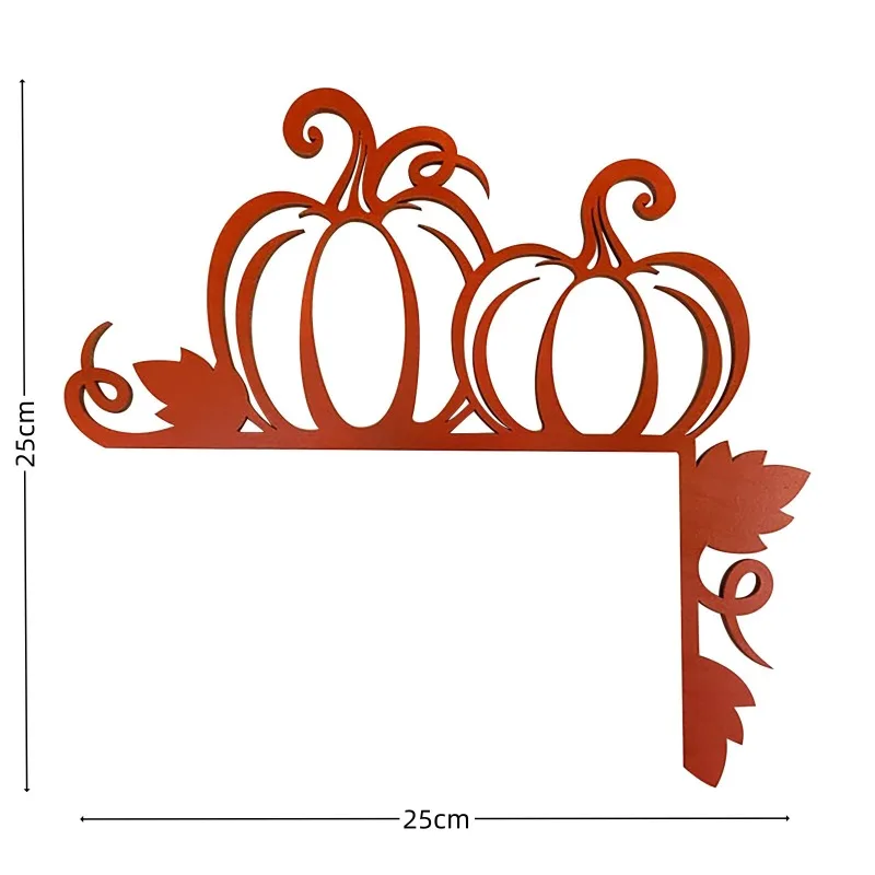 Decoracion halloween puerta - Marco de puerta de madera para hogar - imagen 5
