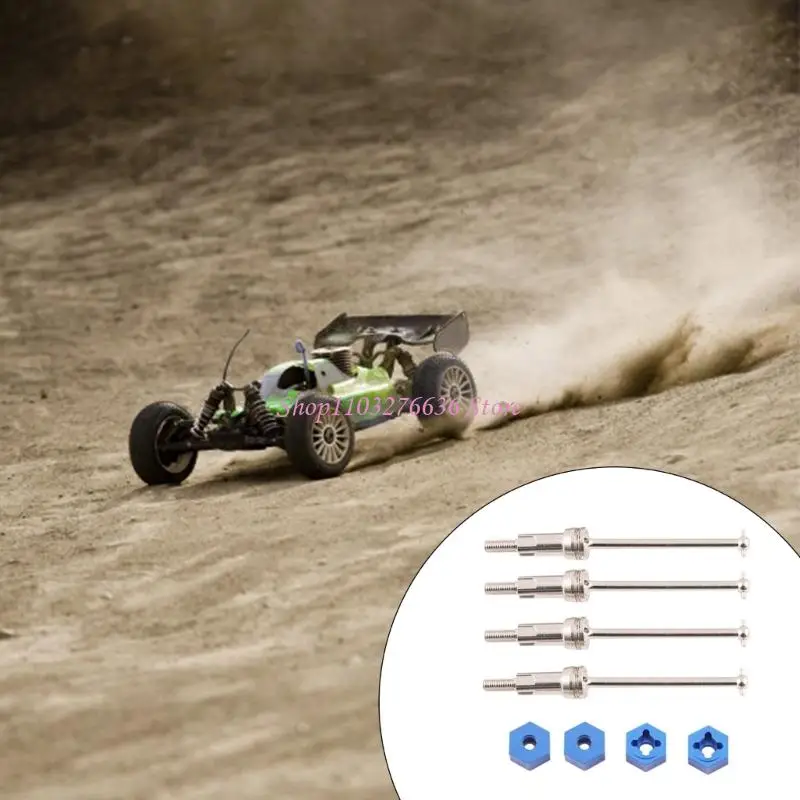 Juego de eje transmisión diferencial R6FD para coche RC Granito - imagen 5