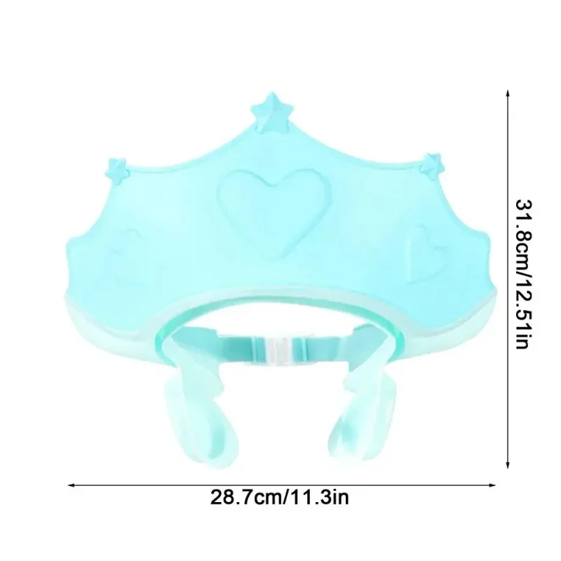 Gorro para baño ajustable que protege oídos y cabeza del bebé - imagen 2