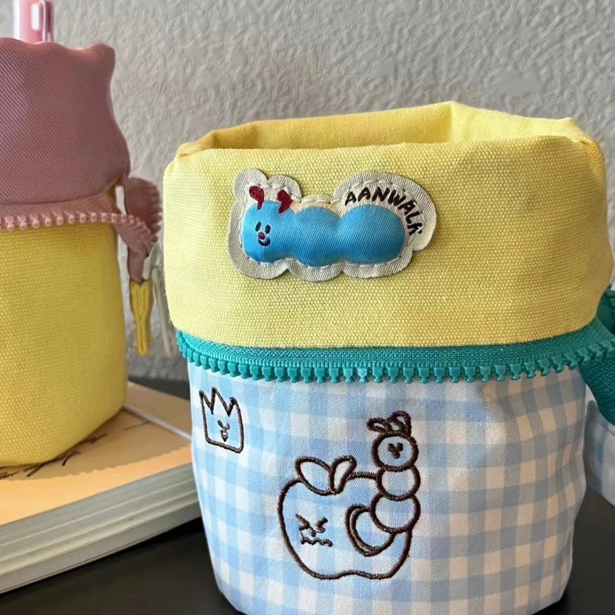 Estuche de lápices de gran capacidad para escolares estilo kawaii - imagen 3