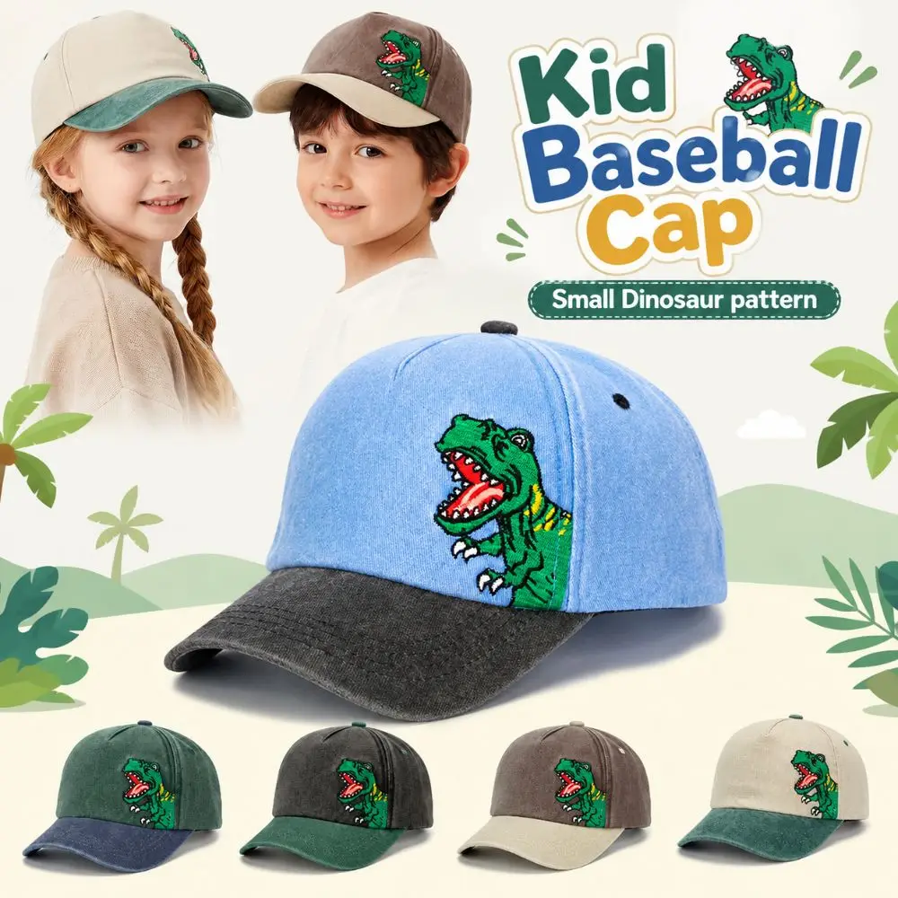 Gorra infantil de dinosaurio con protección UV ligera - imagen 4