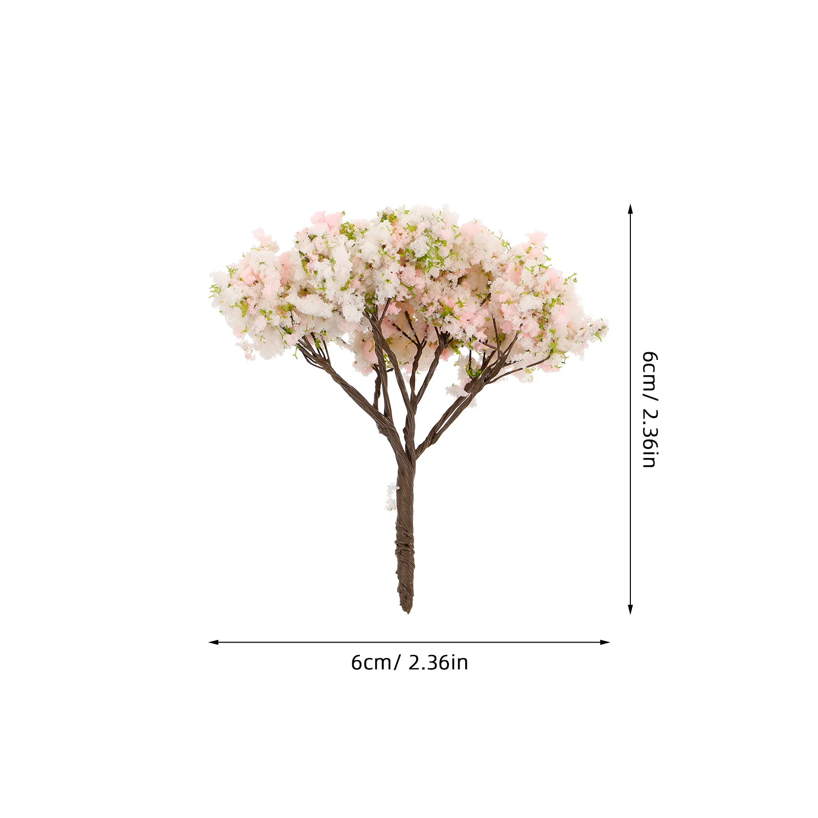 Árboles artificiales de flor de cerezo mini para decoración - imagen 5