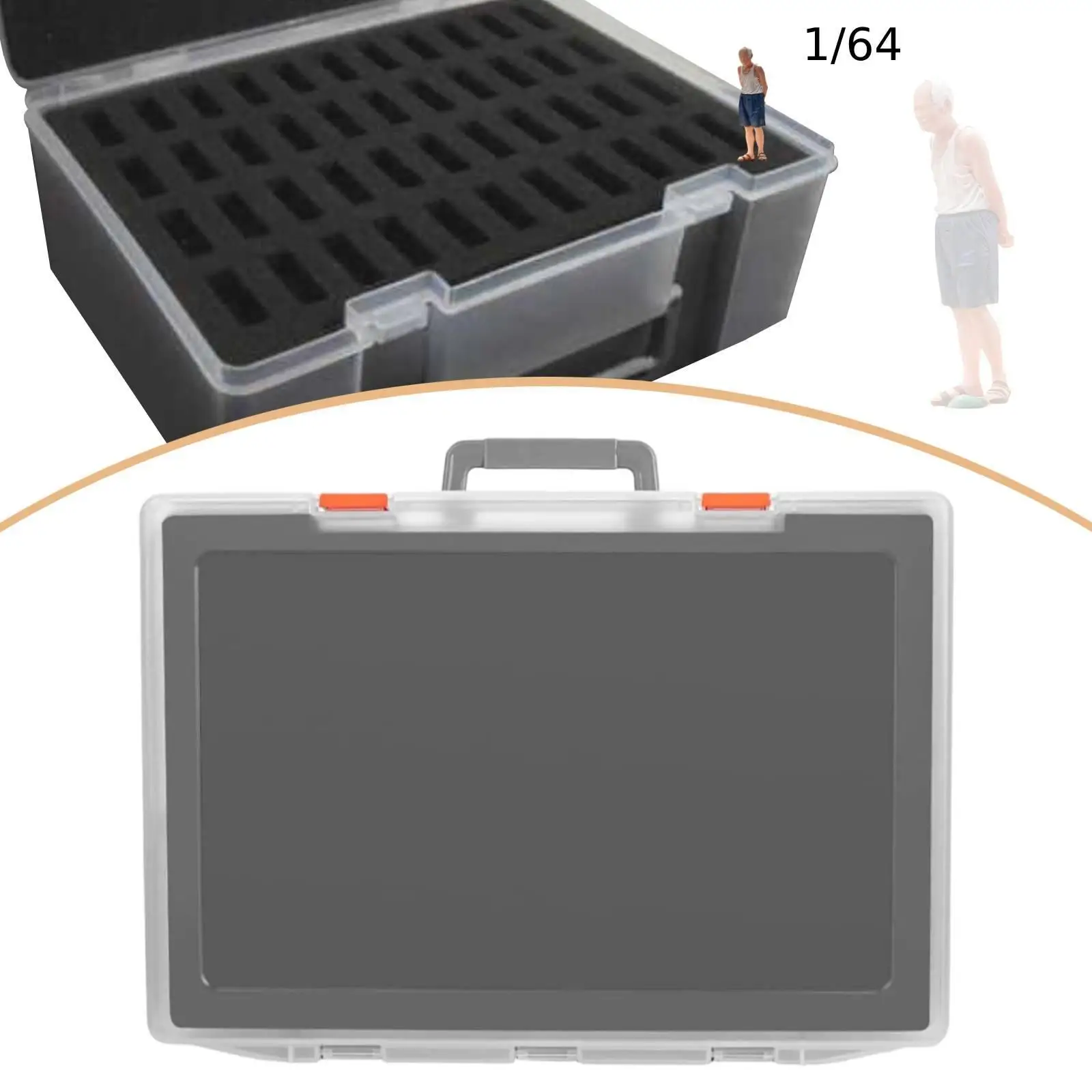 Caja de almacenamiento y vitrina protectora para figuras miniatura - imagen 3