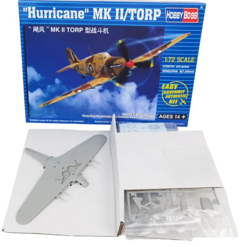 Maqueta de avión Hurricane Mk II de Trumpeter, kit de ensamblaje