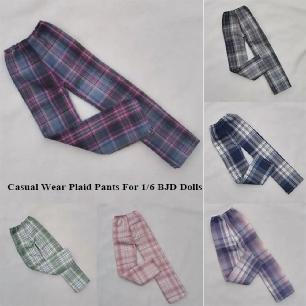 Pantalones de cuadros para muñecas BJD, estilo princesa DIY confección - imagen 2