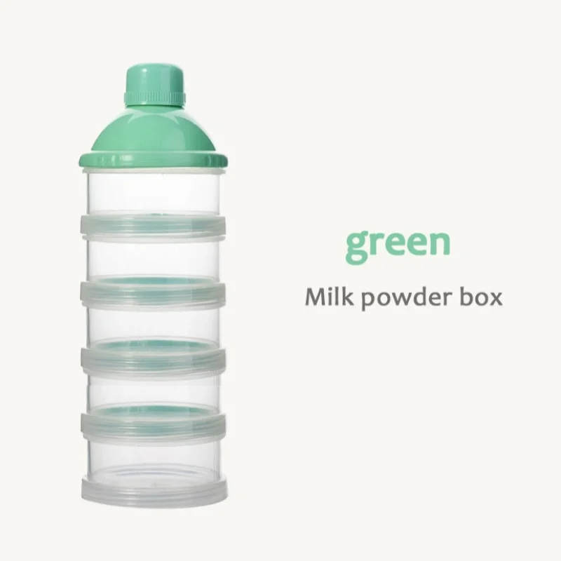 Contenedor de leche en polvo infantil desmontable, caja de aperitivos - imagen 3