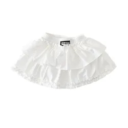 Falda de niña de verano con capas y estilo princesa