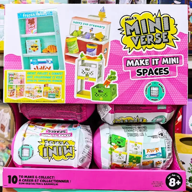 Mini escena y elementos decorativos