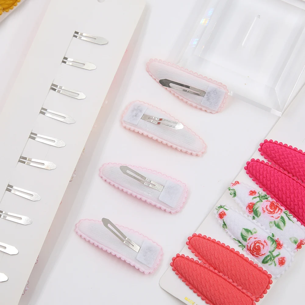 Pinzas tipo bala con lazo floral para niña – pack de 10 piezas - imagen 5