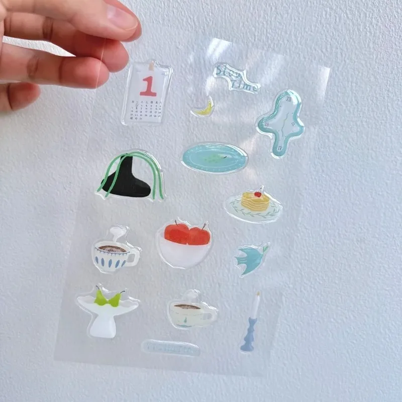 Pegatinas 3D de gel hinchadas para decorar fundas y libretas - imagen 2