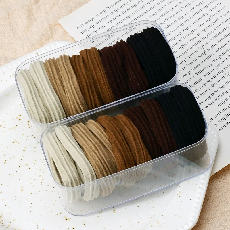 Lazos para el cabello minimalistas con elásticos resistentes - imagen 2