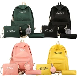 Mochilas escolares para niños con monedero y gran capacidad