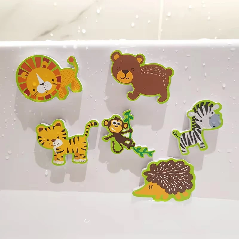 Juguete baño flotante educativo animales de espuma EVA para bebé - imagen 5