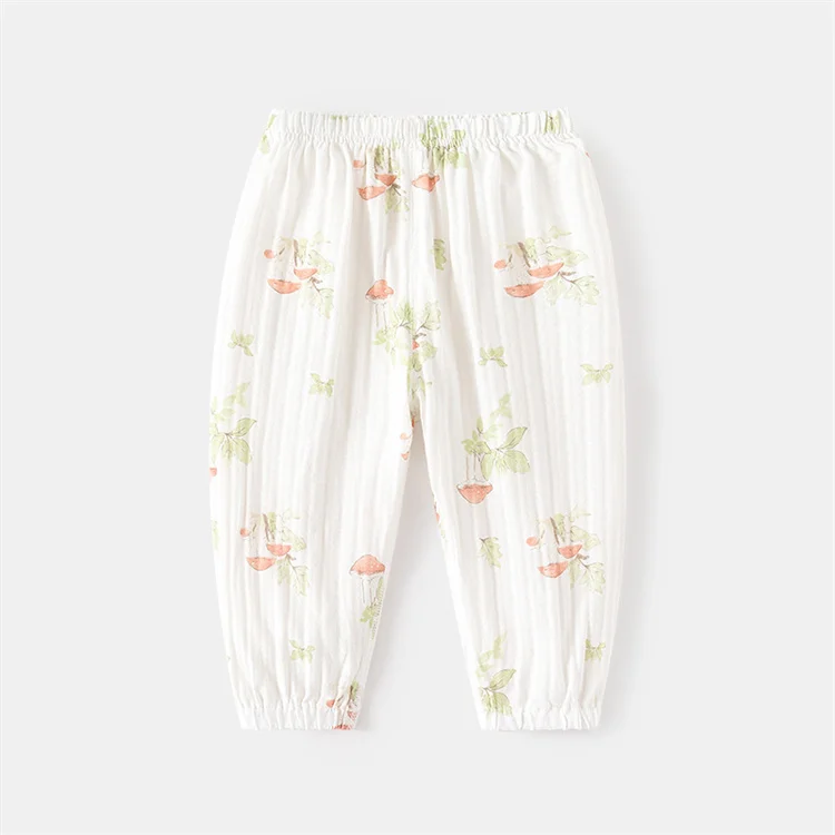 Pantalones Lawadka color azul con estampado