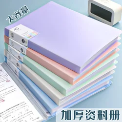 Carpeta A4 transparente organizadora con bolsa para documentos