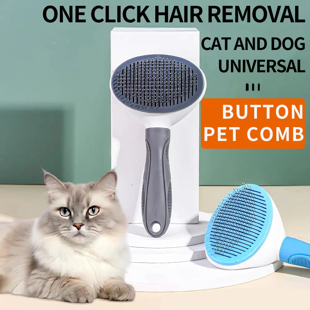 Peine desenredante para gatos y perros de pelo largo, universal - imagen 4