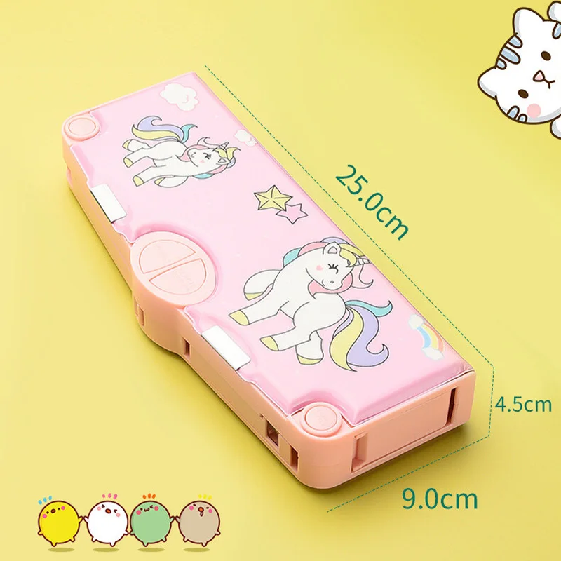 Estuche escolar Kawaii para niña – Diseño compacto y divertido - imagen 5
