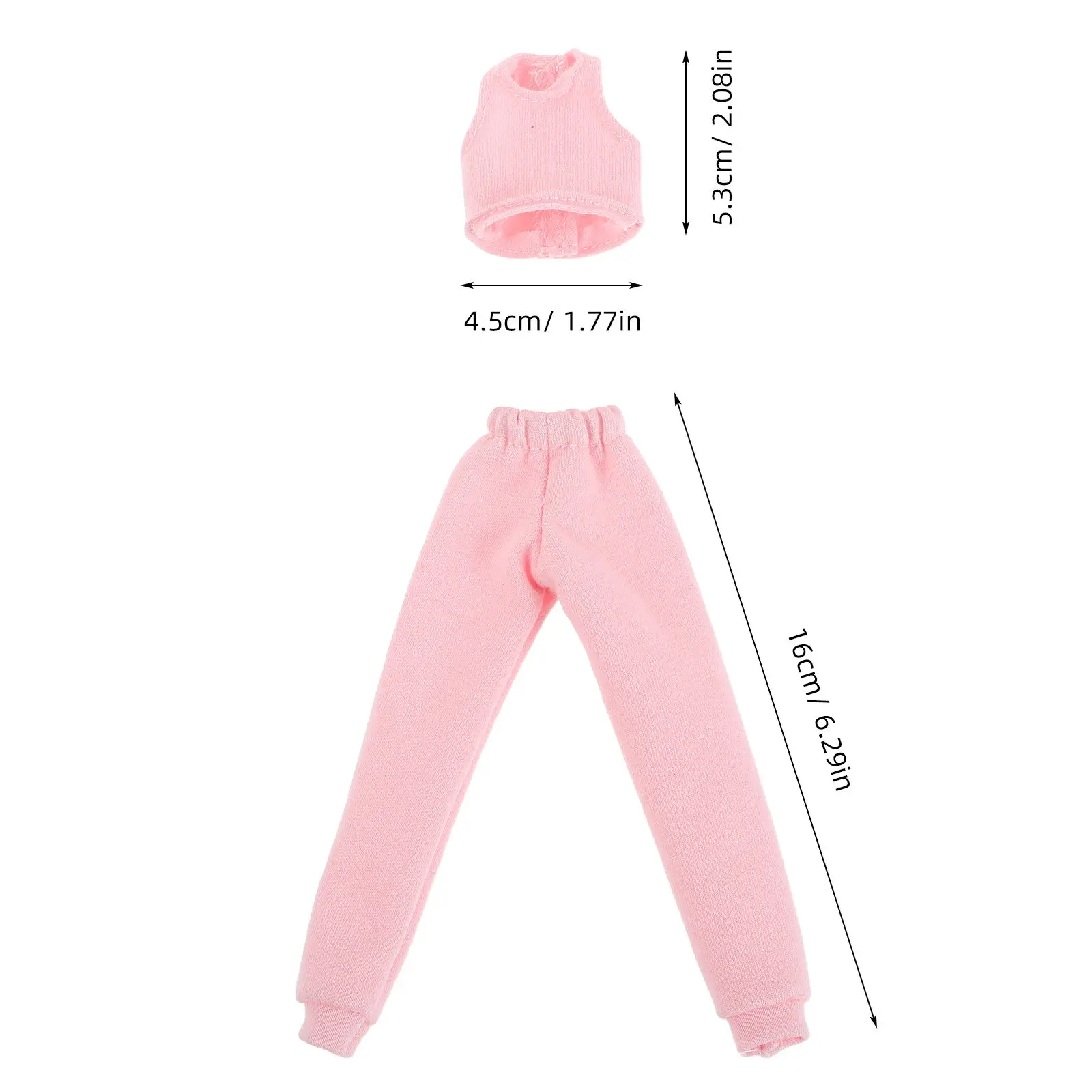 Ropa para muñecas verano de disfraz: chaleco y pantalón deportivo - imagen 4