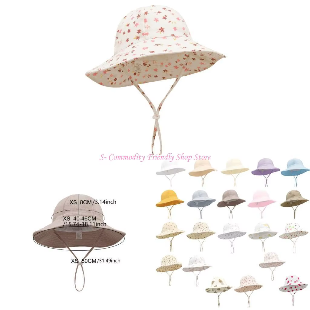 Sombrero pescador de algodón grueso unisex para interior infantil - imagen 5