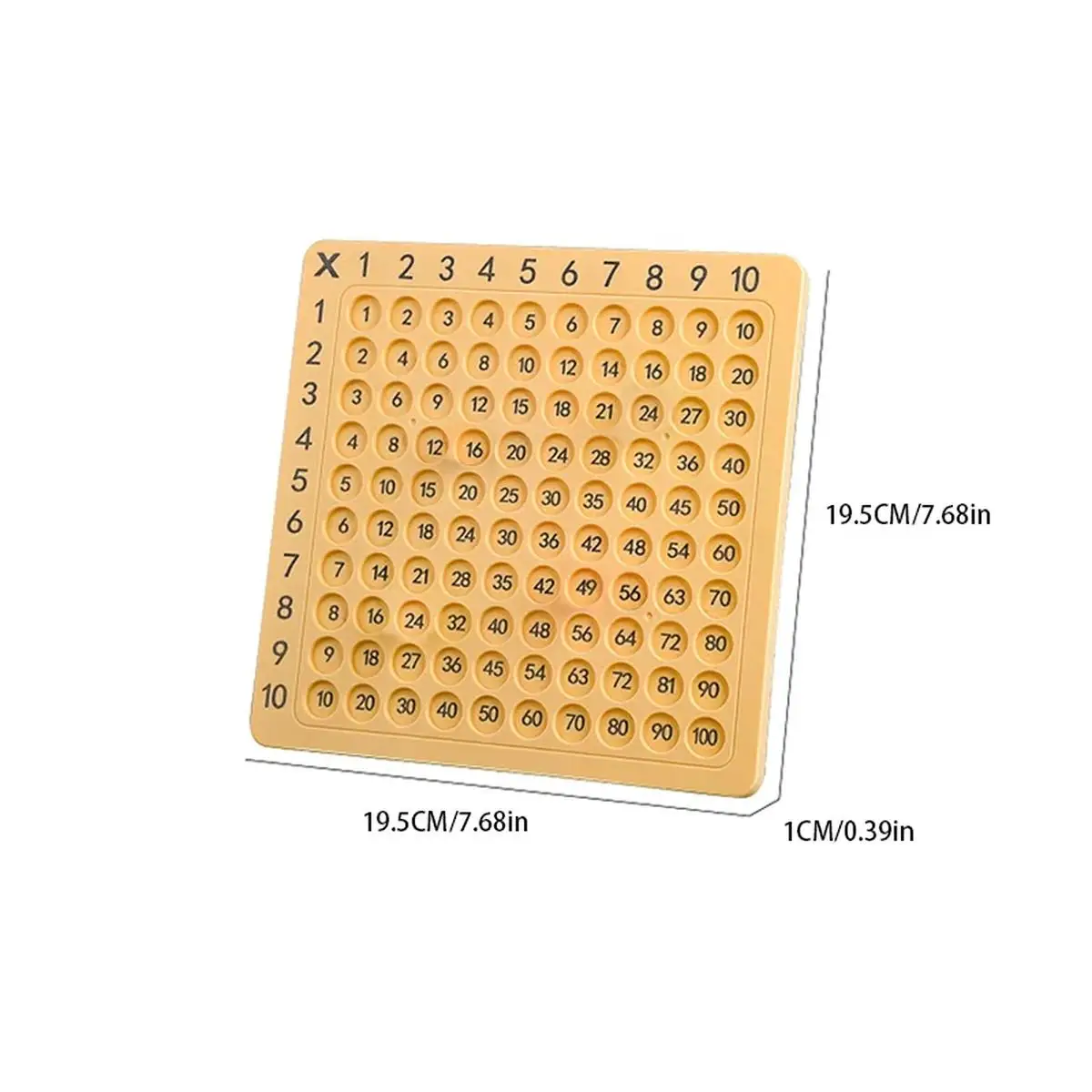 Juego de multiplicación Montessori con tablero para contar - imagen 4