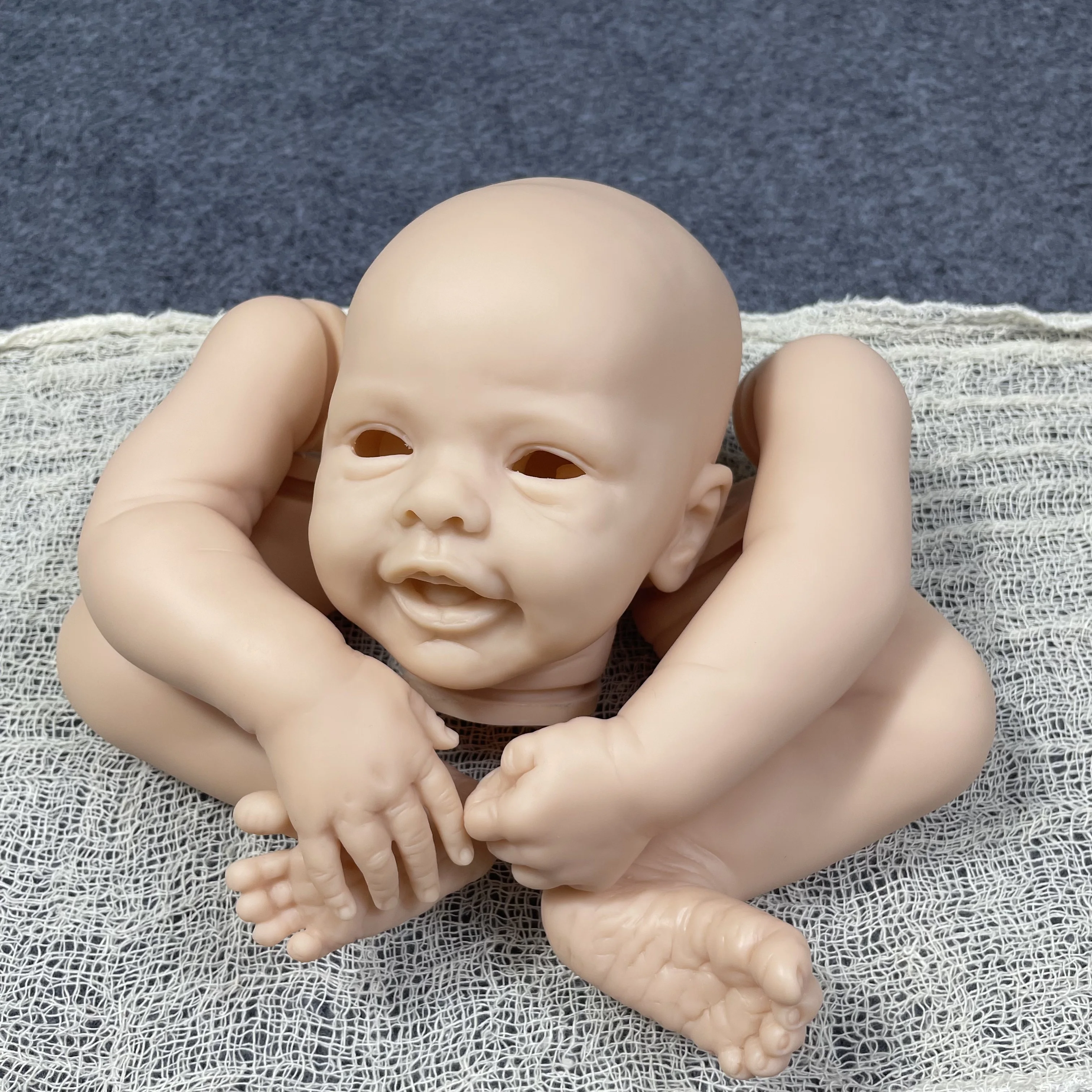 Kit muñeca Reborn 17 pulgadas con nombre grabado y COA - nuevo - imagen 3