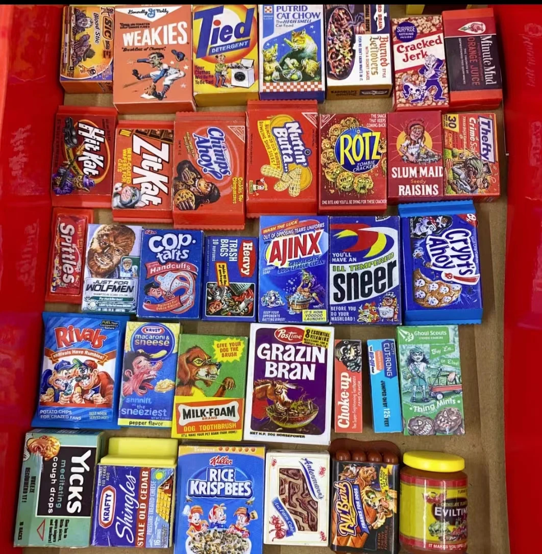 Miniaturas estilo snack rápido