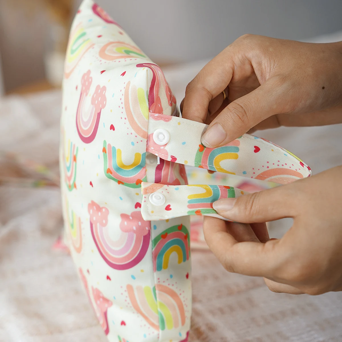HappyFlute Bolsa para pañales – Organizador de viaje húmedo y seco - imagen 5