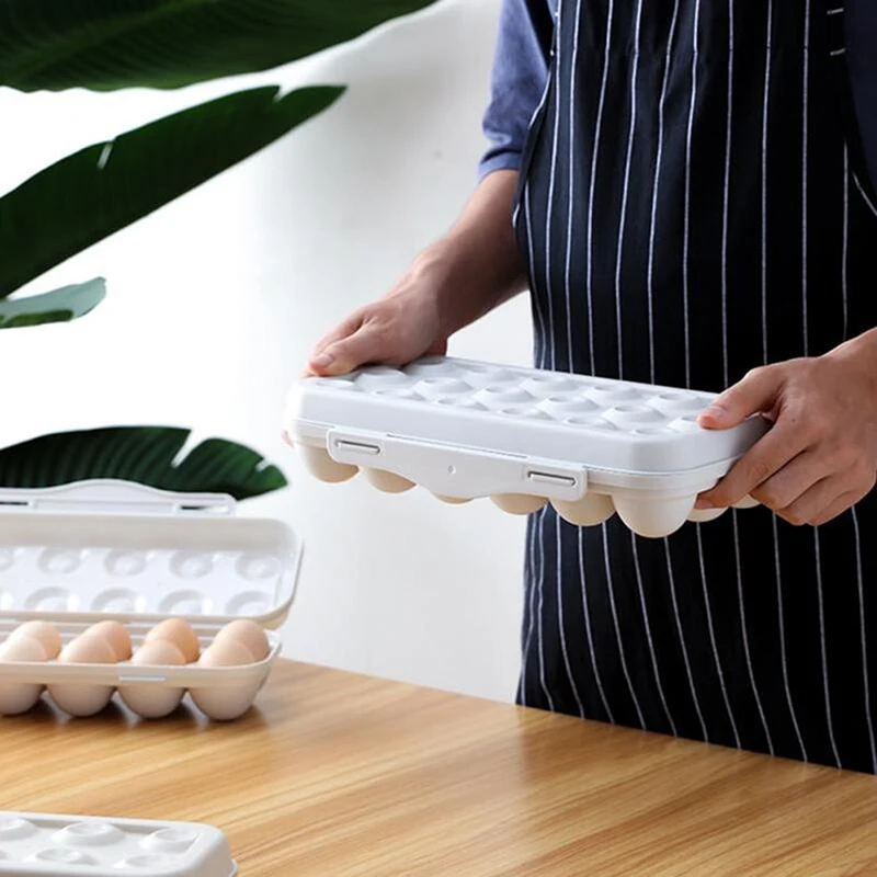 Organización de huevos para mantenerlos en orden