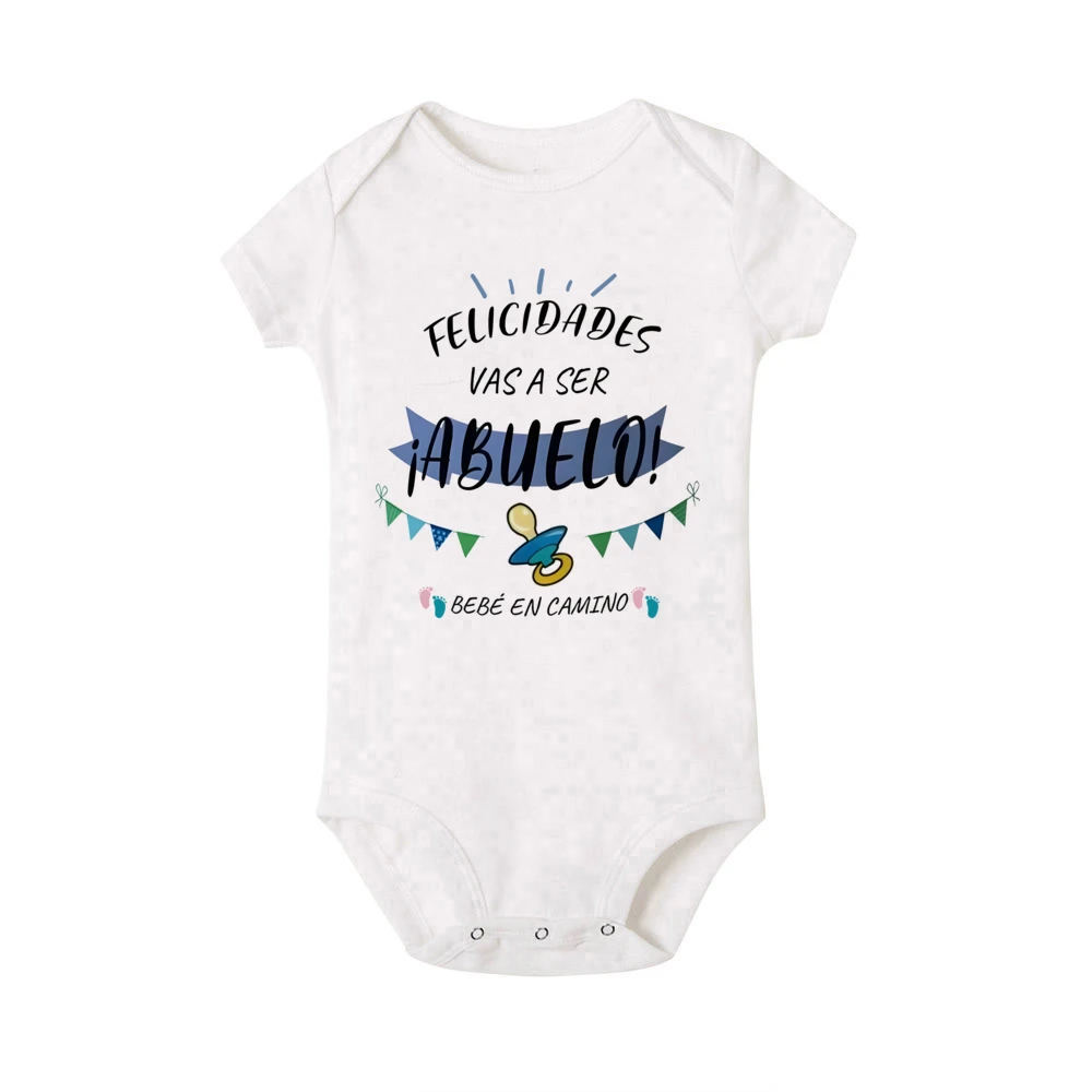 Mono anuncio embarazo para abuelos - Mameluco estampado - imagen 4