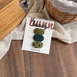 Pinzas para el pelo de bebé con flores dulces y suaves