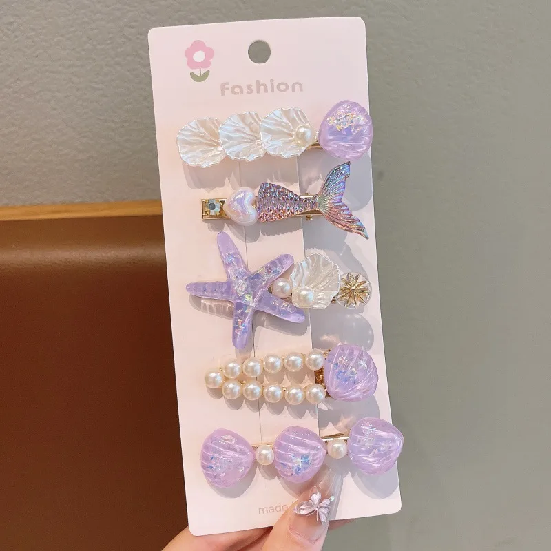 Pinzas para el pelo Ocean con horquillas de estrella marina - imagen 2
