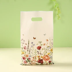 Bolsa de regalo floral para fiesta de nacimiento infantil