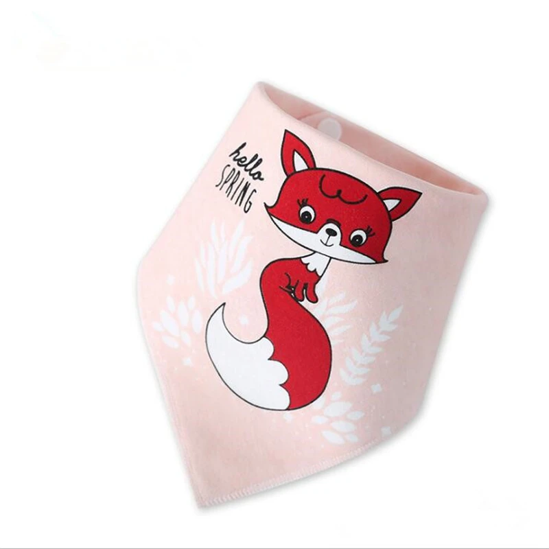 Babero bandana de algodón suave para bebé – Absorbente y reversible - imagen 2
