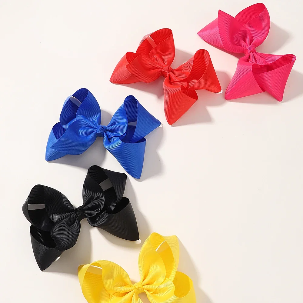 Lazos de grogrén para niñas y bebés – Accesorios pinzas pasadores pelo - imagen 4