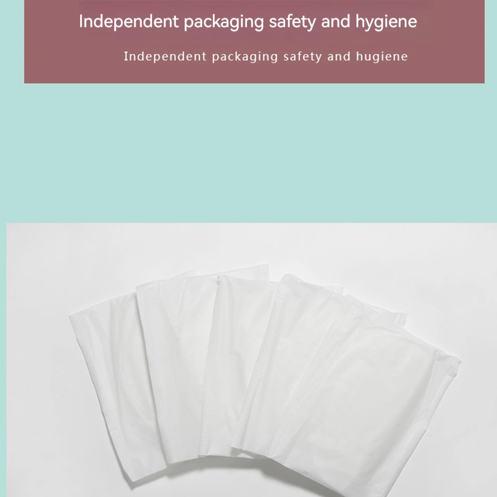Almohadillas desechables para lactancia materna absorbentes de algodón - imagen 5