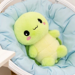 Apple peluche de tortuga suave como almohada infantil para regalo